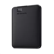 Hd Externo Wd Elements 2tb 2,5  Usb 3.0 - Wdbu6y0020bbk