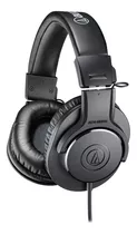 Fone De Ouvido Over-ear Audio-technica M-series Ath-m20x Preto