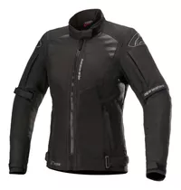 Jaqueta Feminina Alpinestars Stella Headland Drystar Preta G