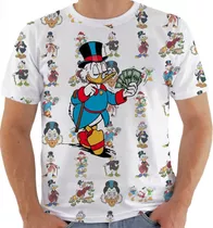 Camiseta Camisa Blusa Lc 9598 Tio Patinhas Pato Donald 