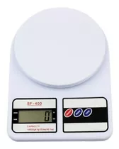 Balanza Alimentos Cocina Digital 1gr A 10kg Alta Precision Capacidad Máxima 10000 G Color Blanco