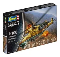 Revell 04951 Mil Mi-24d Hind Soviético (1980) - 1/100