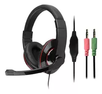 Auricular Gaming Headset Microf Nisuta Ns-au80 3,5mm Pc Note