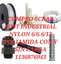 Compro Scrap Plastico Post Industrial Nylon Poliamida 6/6.6