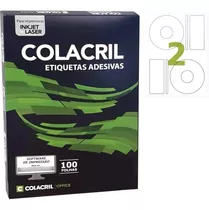 2x Etiqueta Para Cd E Dvd Cc100cd Carta 100 Fls 115 Mm