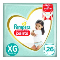 Pañales Pampers Premium Care Pants  Xg