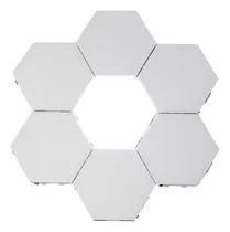 Lamparas Led Hexagonales De Pared Led Táctiles Luz Blanca