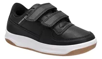 Zapatillas Topper Boris Kids Velcro Negro