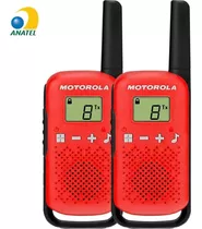 Rádio Comunicador Talkabout Motorola 25km Vermelho - T110