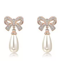 Aretes Con Cristales, Amor De Cristal Ac16-409