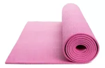 Colchoneta Mat Yoga Pilates Fitness Enrollable 6mm Color Rosa