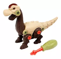 Dinosaurio Armar Y Desarmar Con Destornillador  -okidoki-
