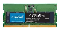 Memória Crucial 8gb Ddr5 4800mhz Dell Acer Lenovo Avel Asus