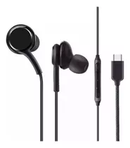 Auriculares Tipo C Para Samsung Xiaomi Motorola Usb C - Color: Negro