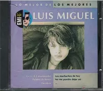 Cd - Luis Miguel / Lo Mejor De Los Mejores