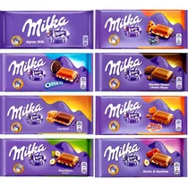 Kit 11 Chocolate Milka Barra 100g Importado - Vários Sabores