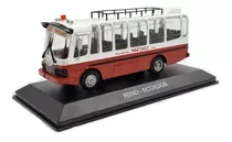 Miniatura Onibus Hino Ecuador Buses Del Mundo Metal 1:72