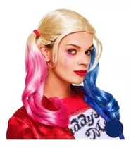Peluca Harley Quinn Halloween Cosplay