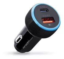 Cargador De Carro Usb Y Tipo C De 36 W Argom Tech