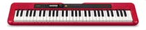 Teclado Organo Casio Cts200 Rojo