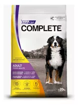 Alimento Vitalcan Complete Para Perro Adulto De Raza Mediana Y Grande Sabor Pollo En Bolsa De 20 kg