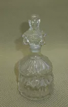 Adorno De Vitrina / Botella  Vidrio Forma De Mujer ( Chica)
