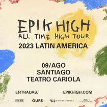 Entradas A Epik High Teatro Cariola 9 De Agosto