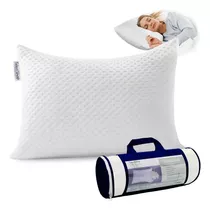 Almohada Memory Foam Estándar Gel Ajustable Suave Cómoda