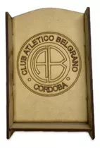 Portacelular Apoya Celular Belgrano Mdf Fibrofacil 3mm X6u