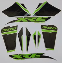 Kit Adesivo Personalizado Xre 300 Adventure 2017/2018