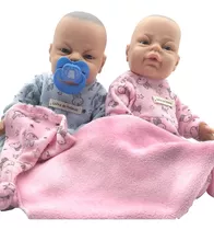 Bebes Reborn Bebitos Recien Nacidos Reales Hermanitos Pareja