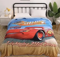 Manta De Felpa Invierno Rayo Lightning Mcqueen