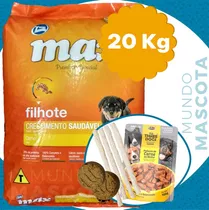 Comida Perro Cachorro Max 20 Kg +