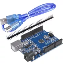 Uno R3 Smd Tecneu Con Cable Usb Compatible Con Ide Arduino