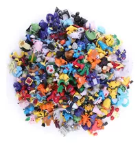24 Miniaturas Pokémon 3,5cm Bonecos Sortidos Pikachu