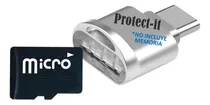 Lector Usb-c Tipo C De Tarjetas De Memoria Micro Sd Microsd