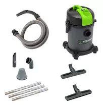 Aspirador Tambor Ipc Ecoclean 18l  Preto Y Verde 127v