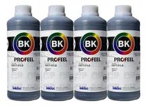 Tinta Black Profeel E0017 Compatível Para Uso Epson 4 Litros