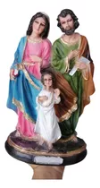 Sagrada Familia, Figura De Resina 30cm, Ojo De Cristal
