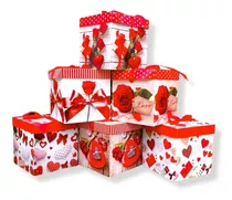 Set 12 Cajas Desayunos Sorpresa Regalos Amor Día Enamorados 