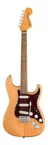Guitarra Eléctrica Squier By Fender Classic Vibe '70s Stratocaster De Arce Natural Brillante Con Diapasón De Laurel Indio