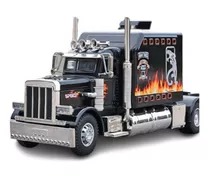 Trailer Peterbilt 389 Escala 1/24 1:24 Coleccion Luz Sonido