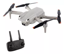 Drone Con Doble Cámara 4k Con Control 2 Baterias Tecnología Color Gris Drg7022 Gadnic