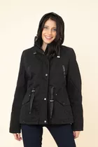 Campera Mujer Scombro Gabardina Forrada C/capucha Nueva!!