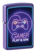 Encendedor Zippo Gamer Design Morado Zp49157