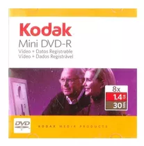 Disco Virgem Mini Dvd-r Kodak De 8x