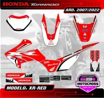 Kit Calcos - Grafica Honda Tornado 250 - Grueso Mate