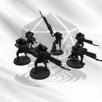 Robot Legion Sniper - Resina 3d. Rol-juegos De Mesa 