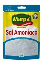 Sal Amoníaco Premium Preserva Sabor 50g - Marpa Alimentos 