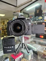 Canon Eos 70d Negro + Lente 18-55mm